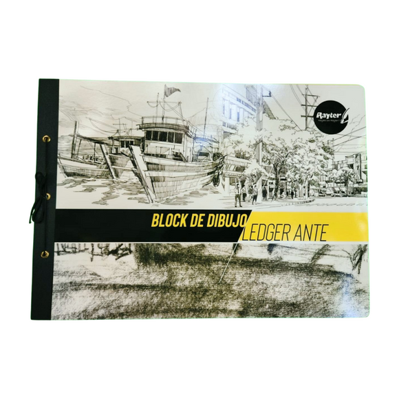 Block de dibujo Ledger ante 44x31.5cm Rayter