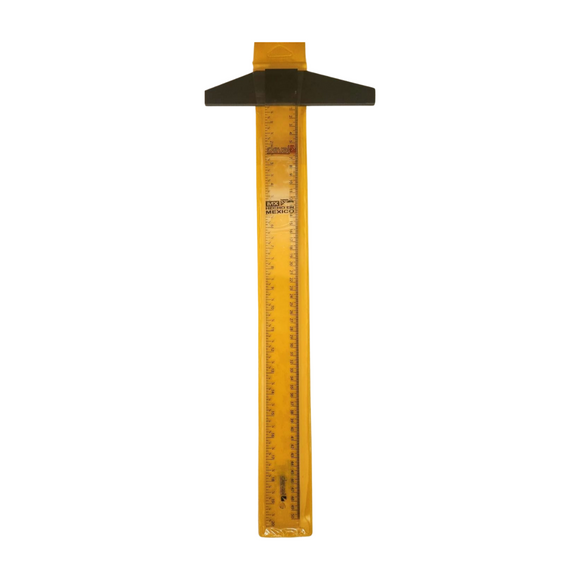 Regla T de plástico 50cm Deval