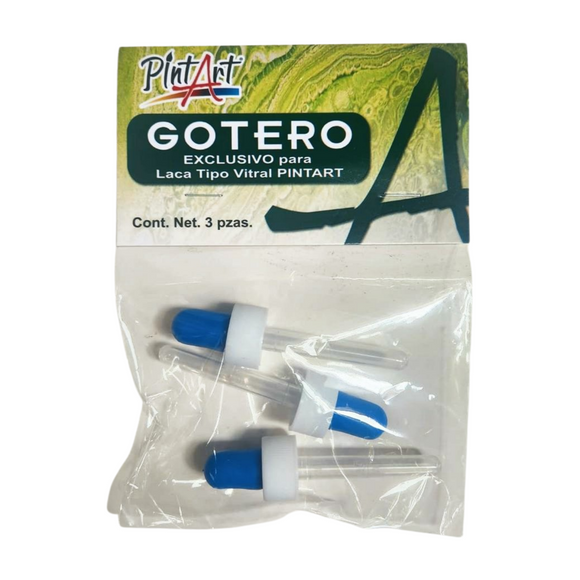Gotero para tintas (3 piezas) Pintart