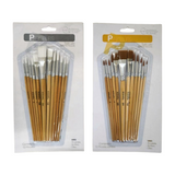 Set de 12 pinceles surtido cerdas sintéticas Rodart