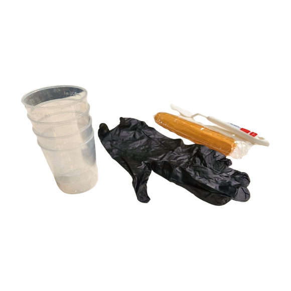 kit para mezclar resina y pouring