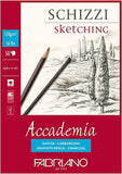 Block de dibujo schizzi sketching academia fabriano