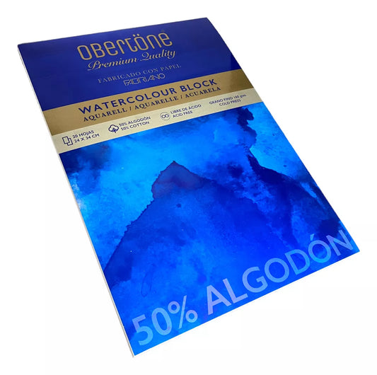 Block Acuarela Obertöne 24 × 34 cm 160 g