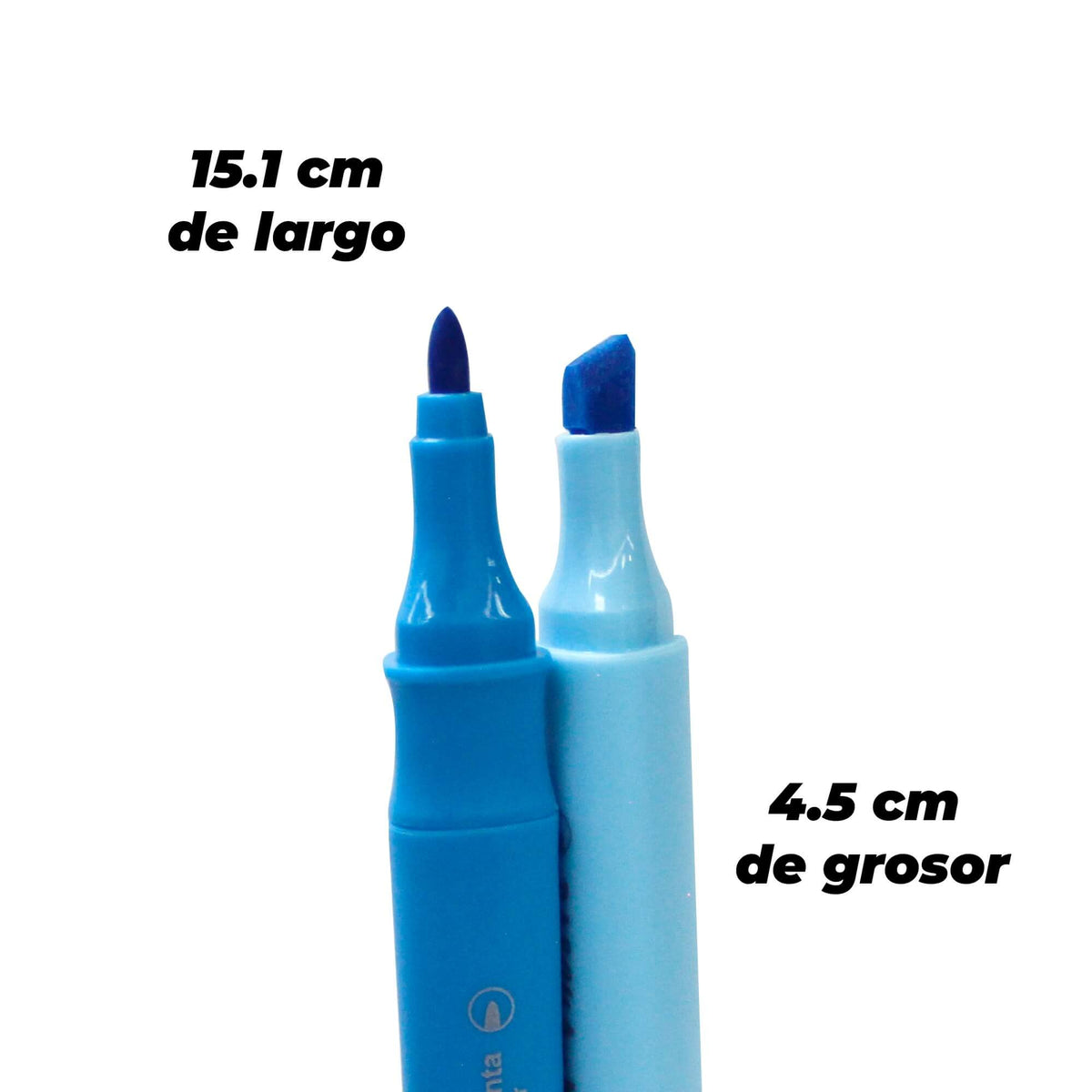 Marcadores Doble Punta C/12 Piezas Pascua
