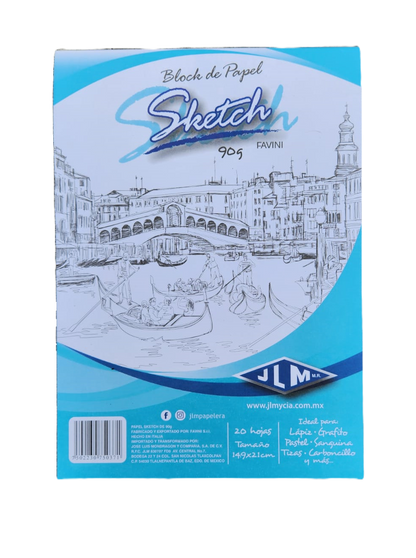Block de Dibujo Sketch Favini 90 g JLM