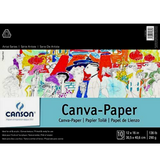 Block De Dibujo Canson Canva 10 Hojas De Papel 290g 30.5x40.6cms