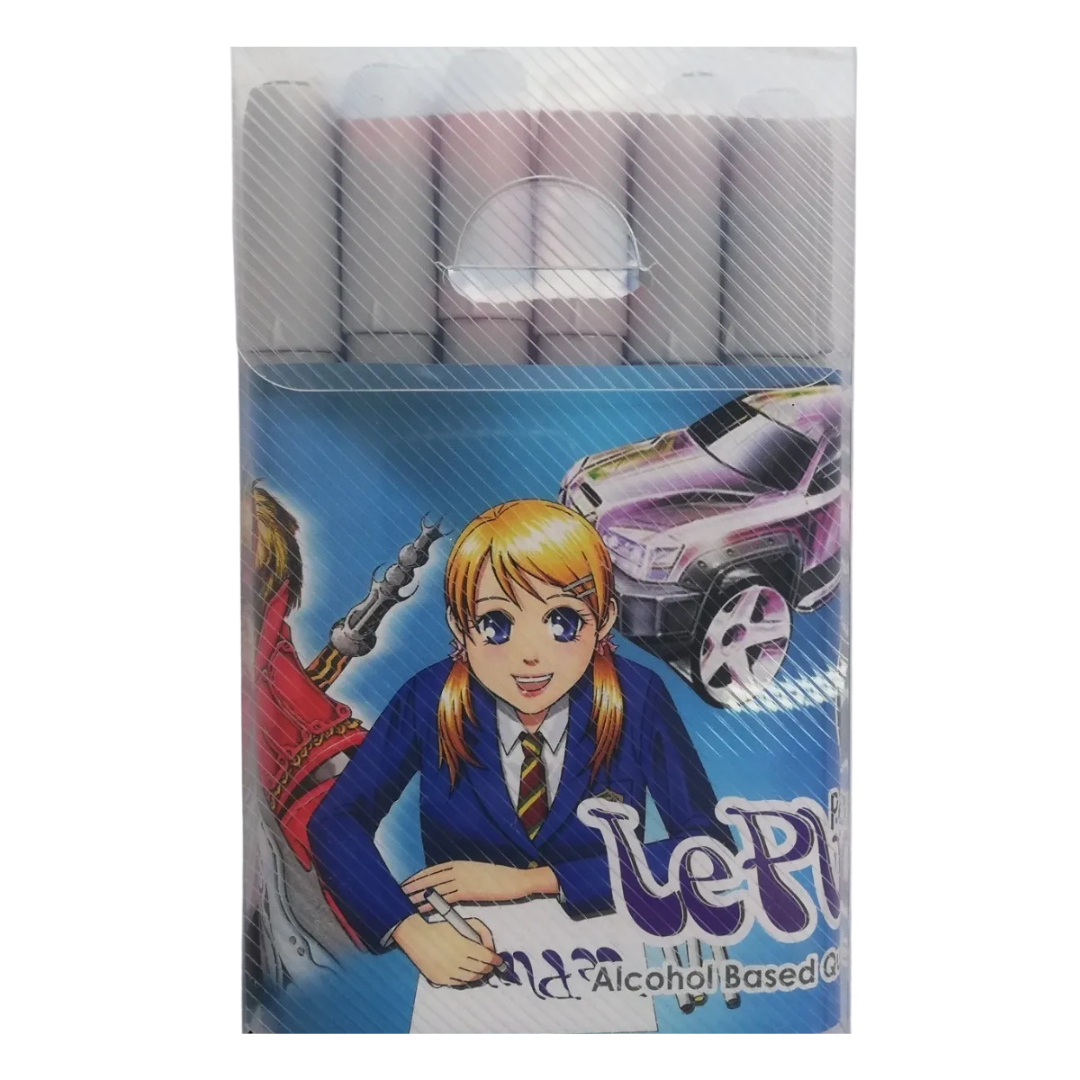 Marcadores Permanente Leplume 3000-24E Marvy Uchida Set 24 Piezas