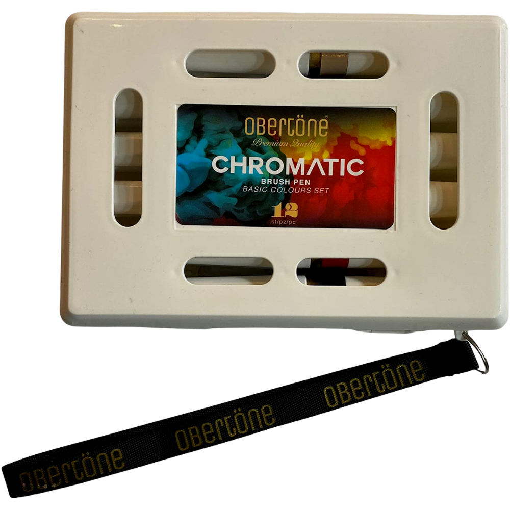 Rotulador Acuarelable Obertöne Chromatic Set con 12 Piezas