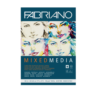 Block De Dibujo Fabriano Mixed Media 160g