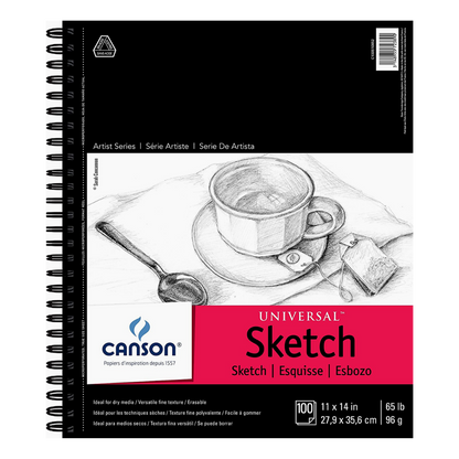 Block de Dibujo Canson Universal Sketch 96 g 100 Hojas