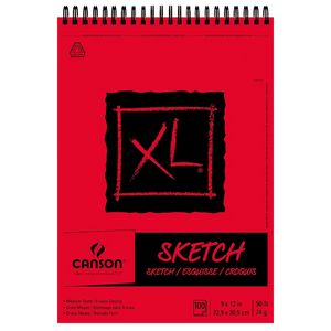 Block De Dibujo Canson XL Sketch 60 Hojas De 70g 21X29.7 CM