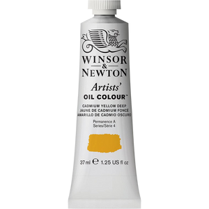 Pintura Al Oleo Winsor & Newton Serie 4 Amarillo De Cadmio 37ml