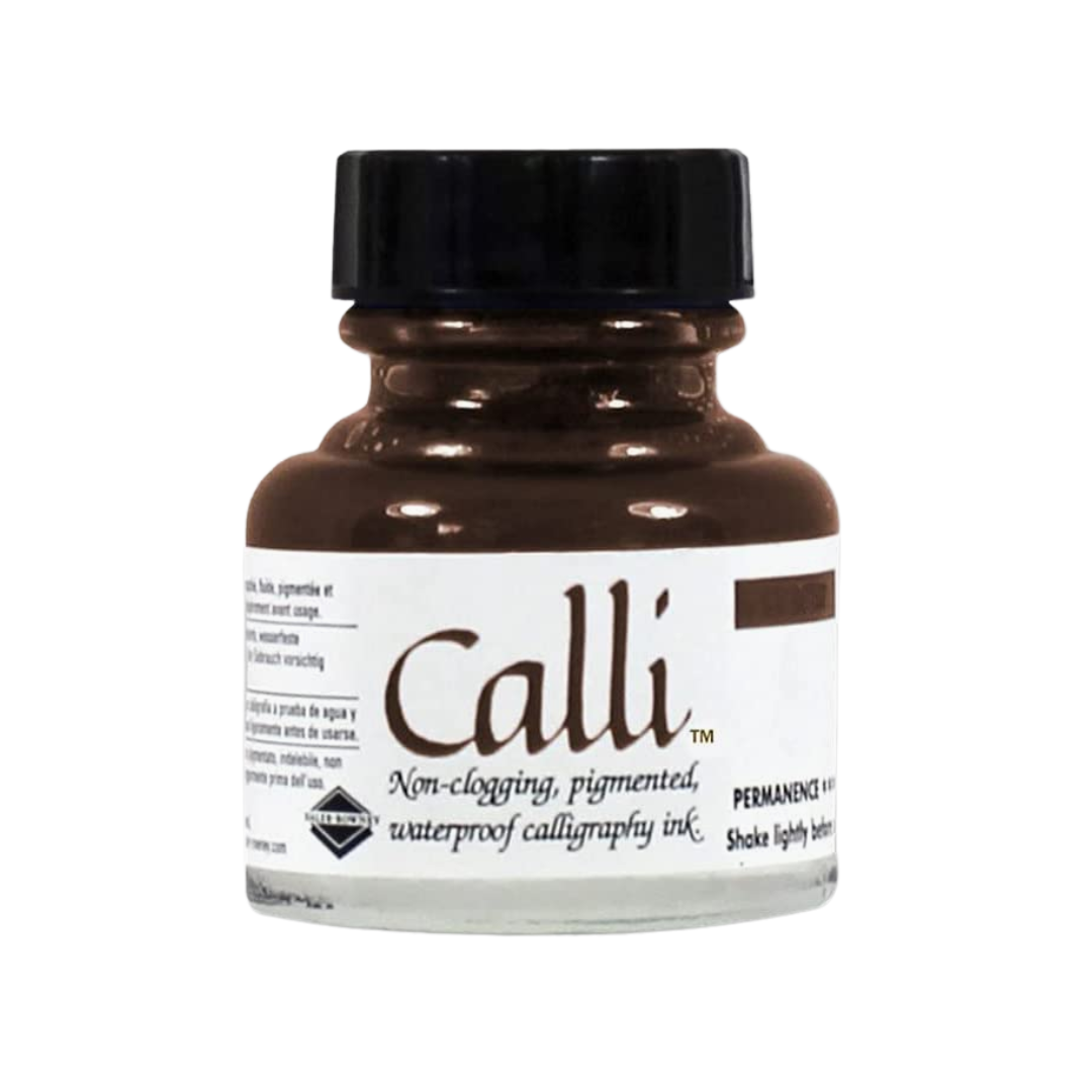 Tinta Pigmentada para Caligrafia Daler Rowney Calli Marron 29.5 ml