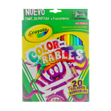 Lápices De Colores Borrables Crayola Caja Con 20 Piezas