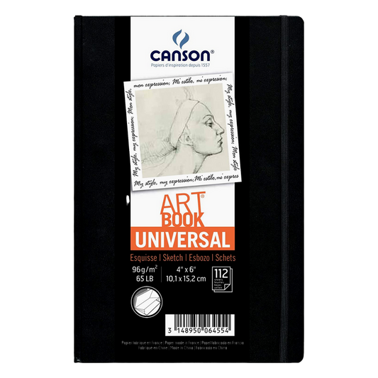 Libro de Dibujo Art Book Canson Universal Sketch 96 g 112 Hojas