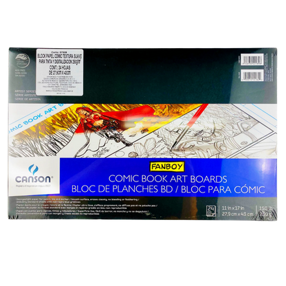 Block de Dibujo Canson para Cómic 27.9 × 43 cm 250 g
