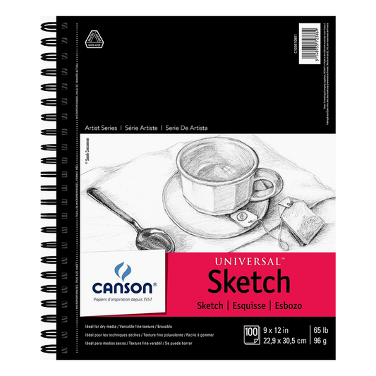 Block de Dibujo Canson Universal Sketch 96 g 100 Hojas