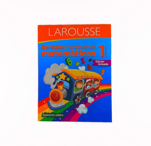 Libro De Ejercicios Y Problemas Matemáticos Larousse Para Primaria