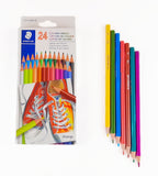 Colores Colored Pencils Crayons Hexagonal Staedtler