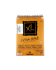 Block De Dibujo Canson XL Extra-Blanc 120 Hojas 90g