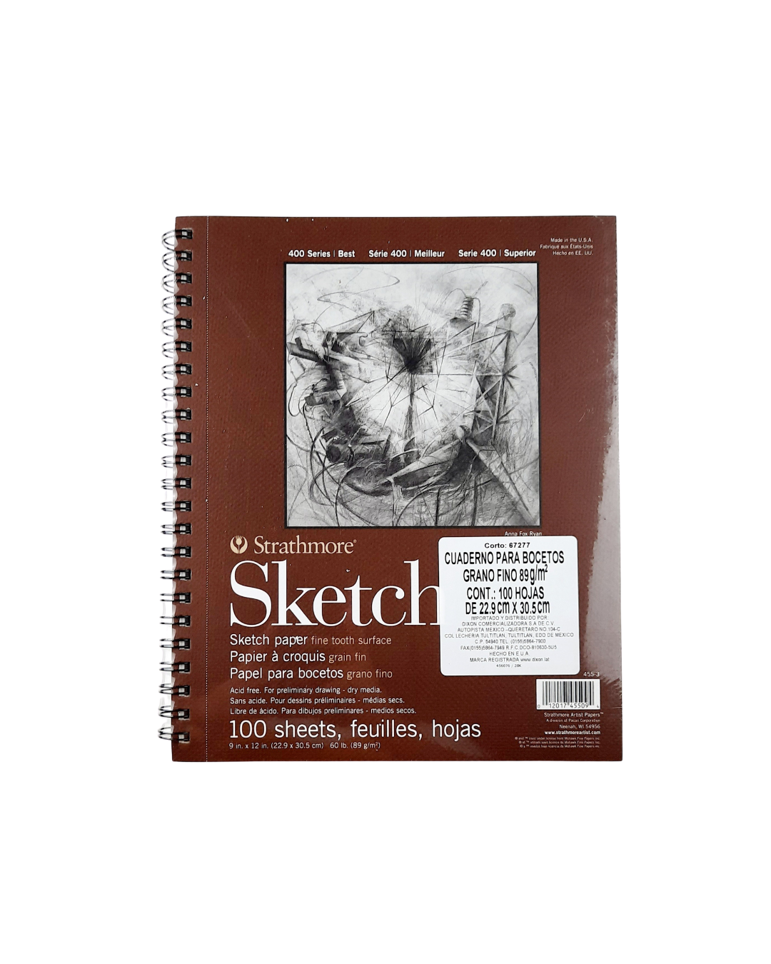 Block de Dibujo Strathmore Sketch 89 g