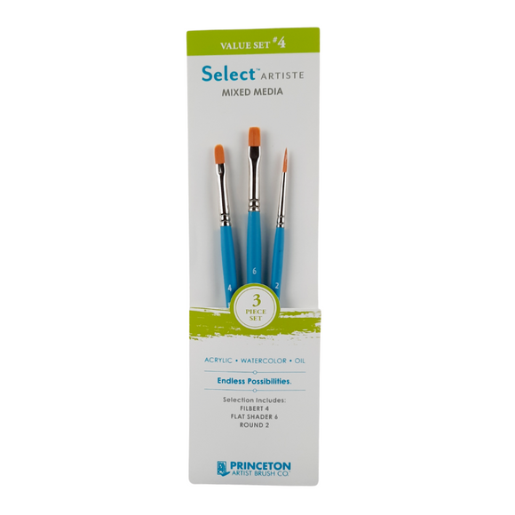 Pinceles Vallejo Set De Pinceles Princeton Aspen Para Acrílico Y