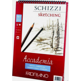 Block De Dibujo Fabriano Accademia Sketching, 120g medida 21x29.7cms con 50 Hojas