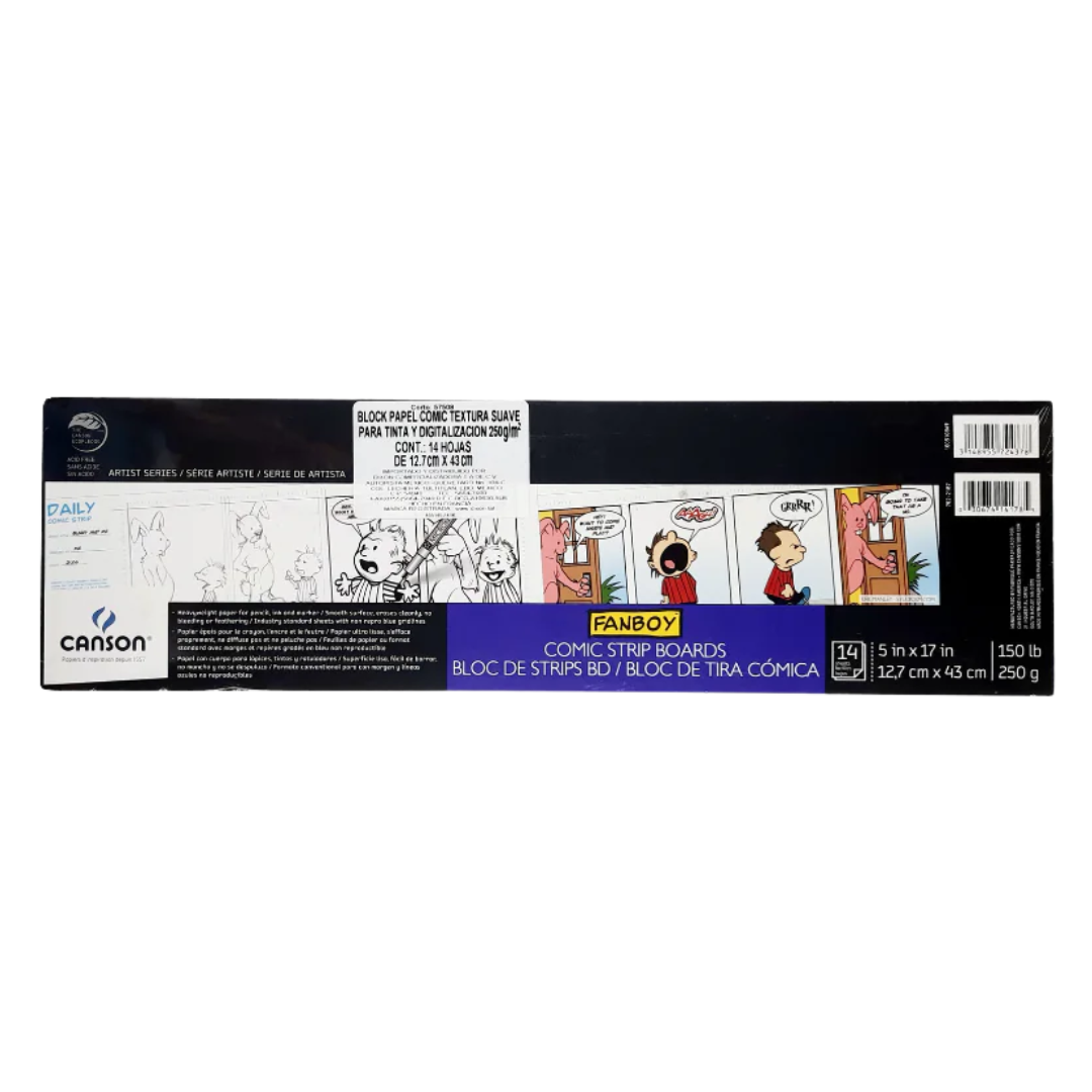 Block de Dibujo Canson para Cómic 27.9 × 43 cm 250 g