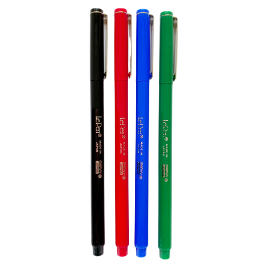 Rotulador Lepen 4300-4A Marvy Uchida Set con 4 Piezas
