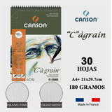 Block De Dibujo Canson C" a grain 21x29.7cm 180g