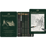 Lápices De Grafito 112972 Pitt Graphite Faber Castell Set Con 11 Piezas