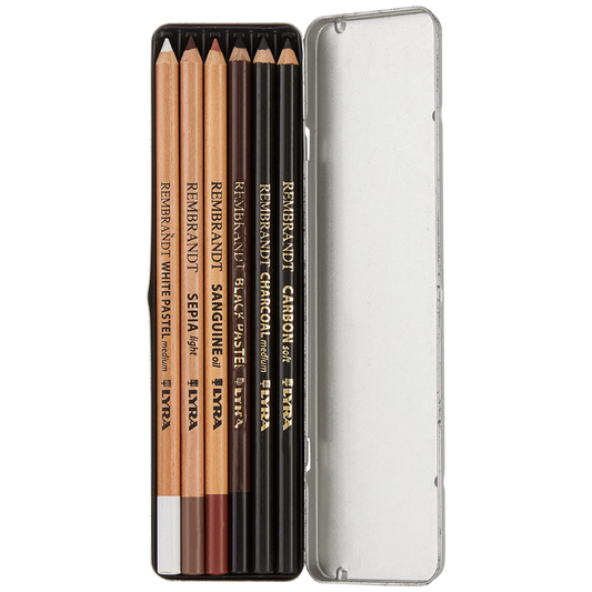 Lápices de Colores Artísticos para Bocetar 2041060 Sketching Lyra Set con 6 Piezas