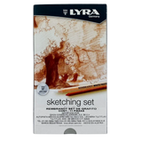 Lápices De Colores Artísticos Para Bocetar 2041110 Sketching Lyra Set Con 11 Piezas