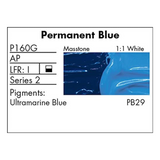 Tubo De Óleo Grumbacher 37ml P160G Azul Permanente
