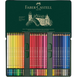 Lápices De Colores Polychromos 110060 Faber Castell Estuche Con 60 Piezas