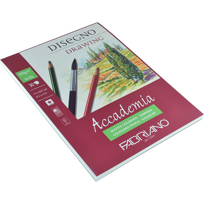 Block de Dibujo Fabriano Academia Drawing 21 × 29.7 cm 30 Hojas