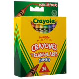 Crayones Jumbo Triangulares Crayola Caja Con 24 Piezas