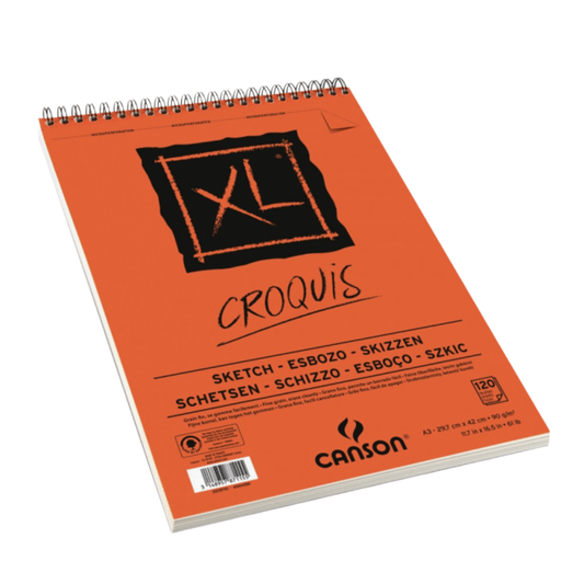 Block de Dibujo Canson XL Croquis A3 29.7 × 42 cm