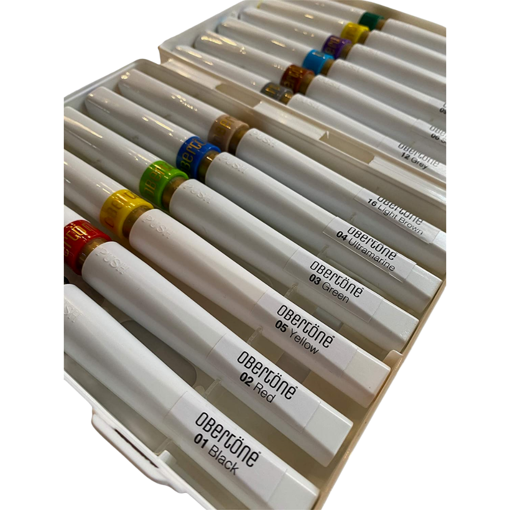 Rotulador Acuarelable Obertöne Chromatic Set con 12 Piezas