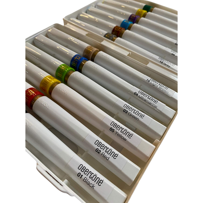 Rotulador Acuarelable Obertöne Chromatic Set con 12 Piezas