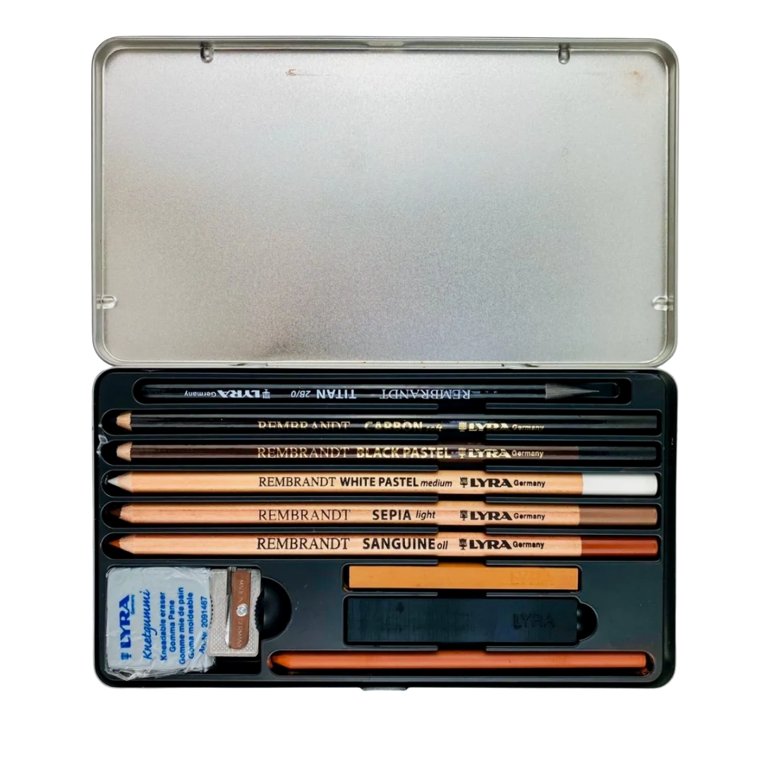 Lápices de Colores Artísticos para Bocetar 2041110 Sketching Lyra Set con 11 Piezas