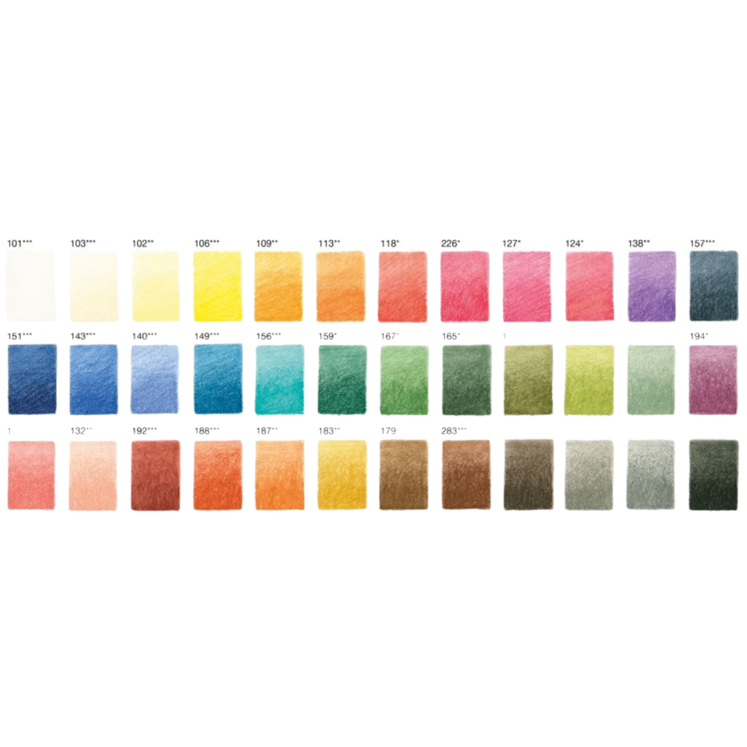 36 colores profesionales de color pastel – IMAGIQ