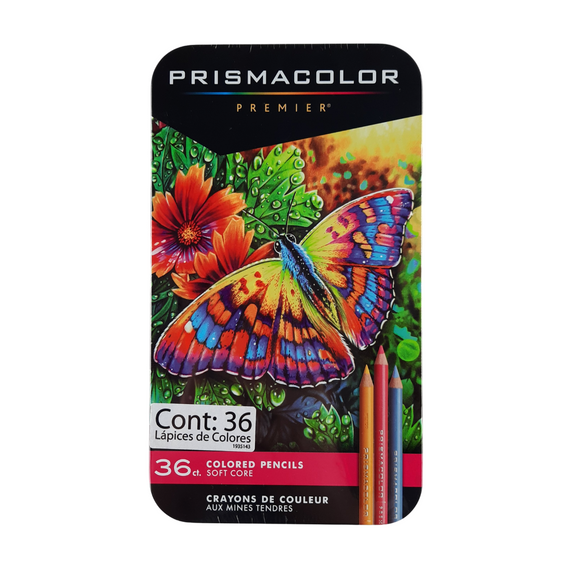 Lápices De Colores Prismacolor Premier Estuche Con 36 Piezas