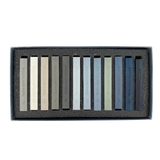 Barras De Pastel Duro Lyra 5641122 Gray Tones Set Con 12 Piezas