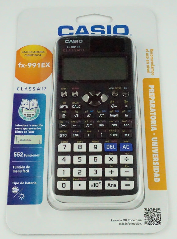Calculadora Cientifica Casio Fx-991ex 552 Fun |envio Gratis|