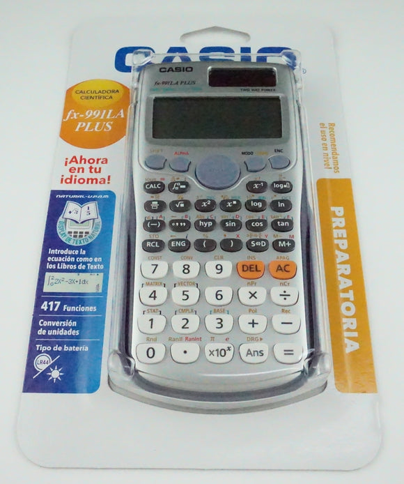 Calculadora Científica Casio Fx991laplus - 417 Funciones