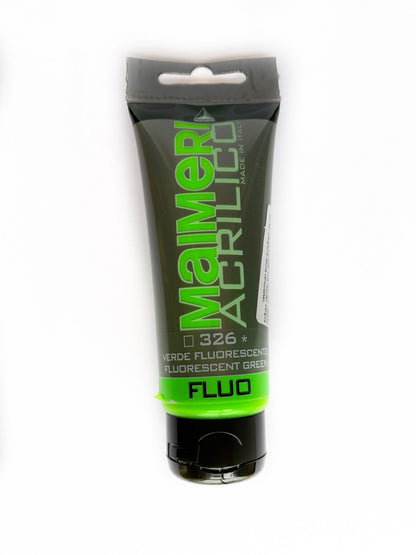Pintura Acrílica Maimeri Tubo de 75 ml Tonos Fluorescentes