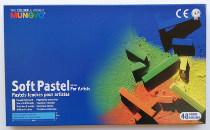 Barras de Pastel Seco en Colores Caja con 48 Piezas Mungyo