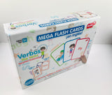 Mega Flash Cards Verbos En Ingles Diako BU-F1805