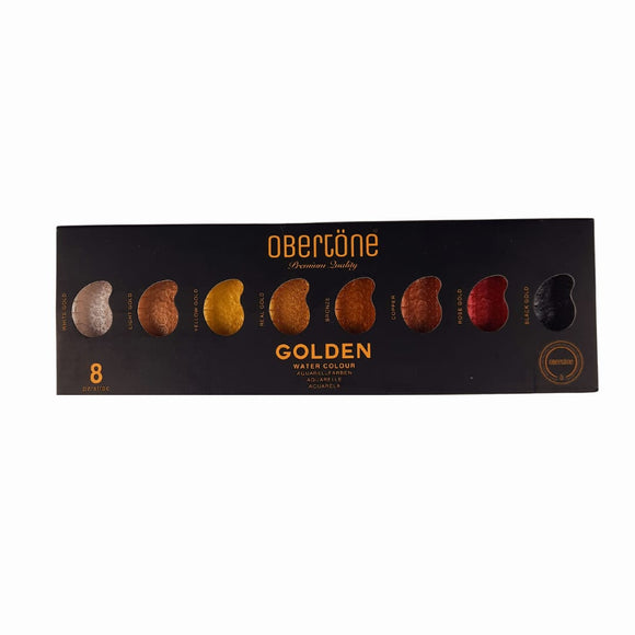 Set C/8 Golden Aquarelle Obertone Premium